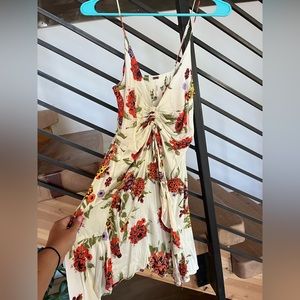Free People Floral Mini Dress